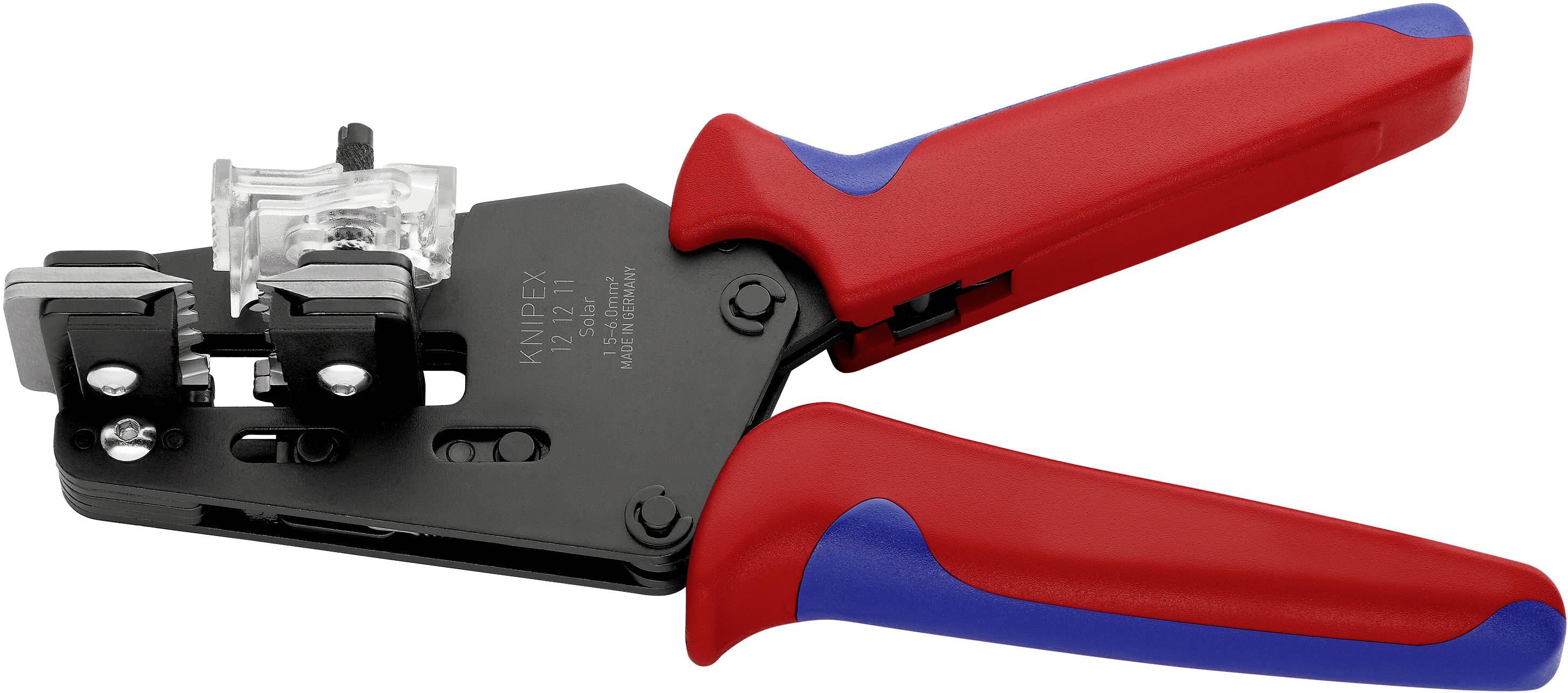 Ізоляційний клещ Knipex 12 12 11, 1,5–6 мм², AWG 10–15