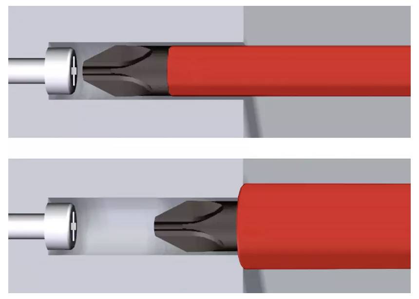 Змінне лезо Wiha 34580, 4,0 мм, Розмір: 4,0 мм 75 мм, IEC 60900:2004