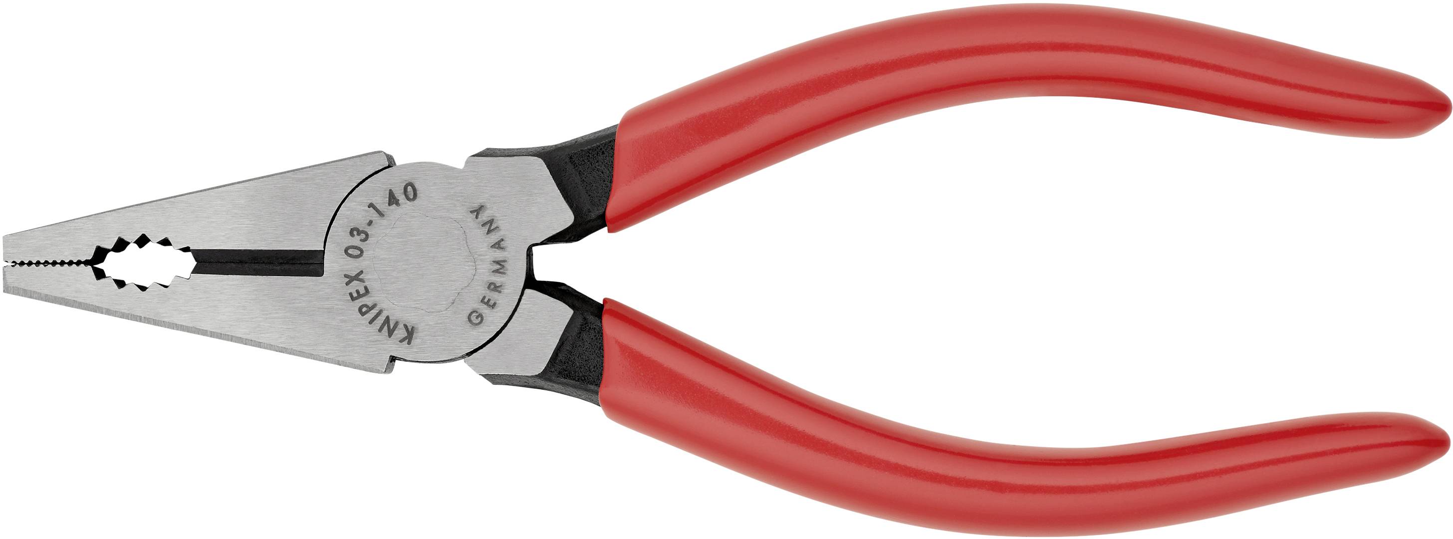 Плоскогубці Knipex 03 01 140 EAN для майстерні 140 мм DIN ISO 5746
