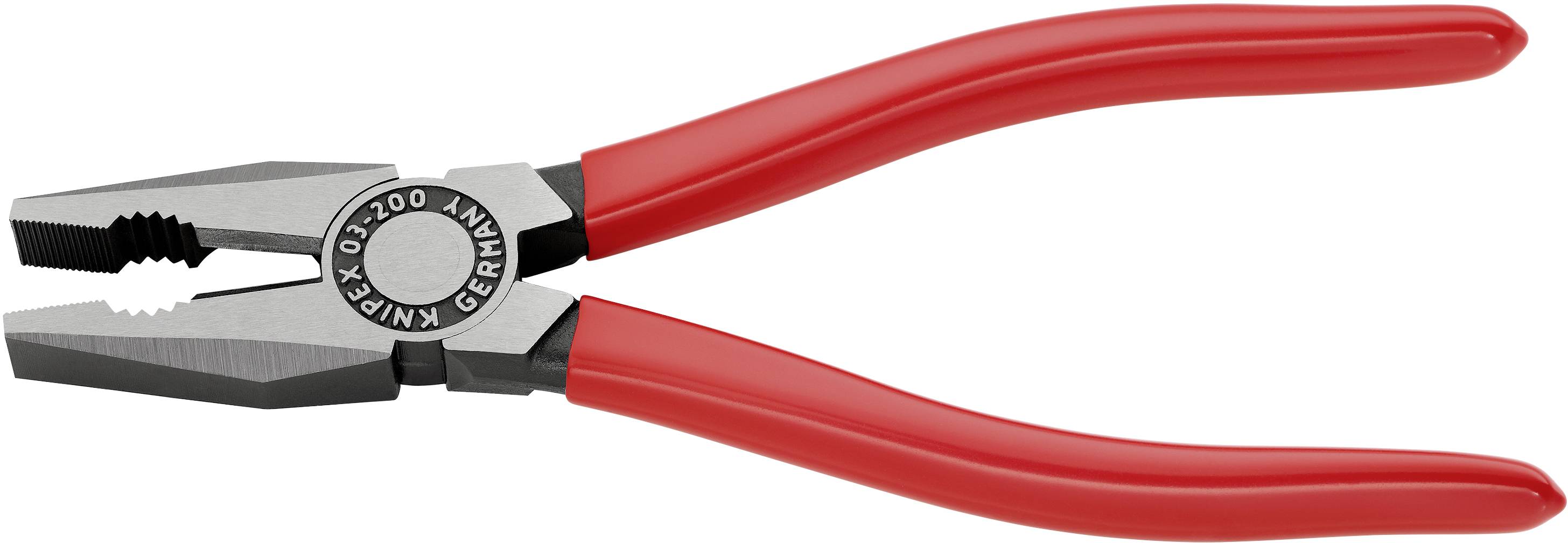 Плоскогубці Knipex 03 01 200 EAN для майстерні 200 мм DIN ISO 5746