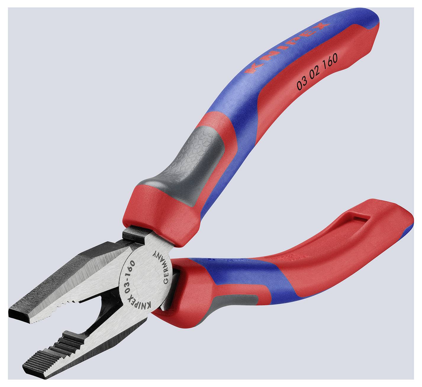 Плоскогубці Knipex 03 02 160 03 02 160, 160 мм, 60 HRC, для майстерні