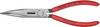 Knipex 26 21 200 dla elektroników i mechaników Szczypce płaskie, okrągłe wygięte pod kątem 40° stal elektrotechniczna wanadowa 200 mm