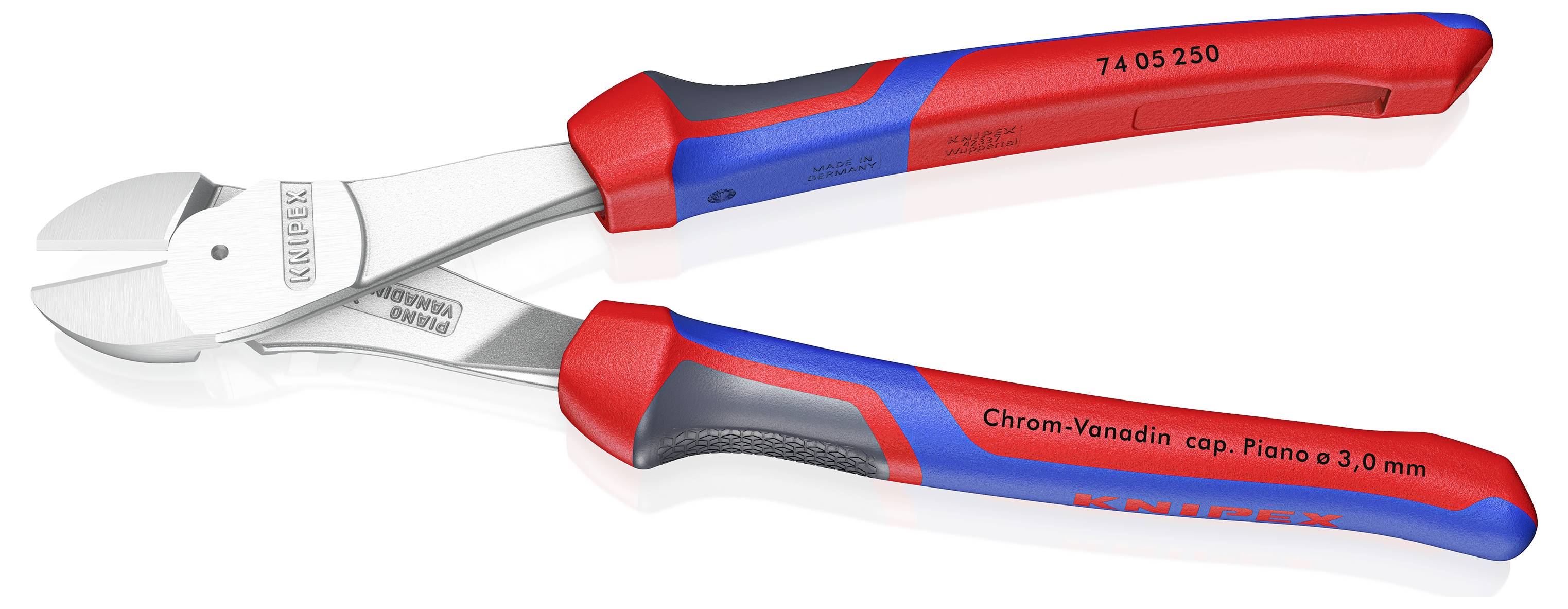 Бокорізи Knipex 74 05 250 потужні, 74 05 250, 250 мм, 64 HRC, для майстерні