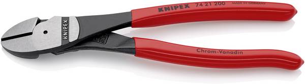 Szczypce boczne wzmocnione Knipex 74 21 200, 200 mm, 64 HRC, do warsztatu