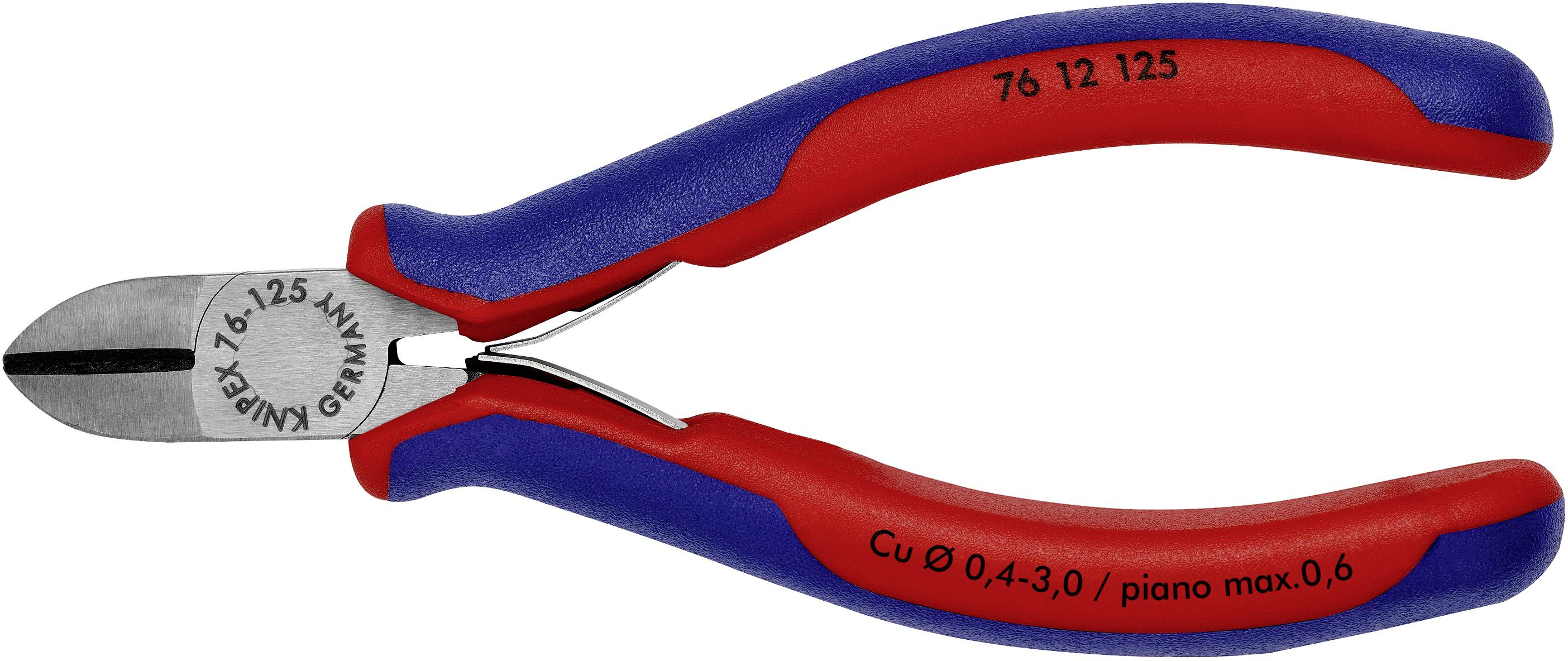 Бокорізи Knipex 76 12 125 76 12 125, 125 мм, 63 HRC, для електроніки та механіки