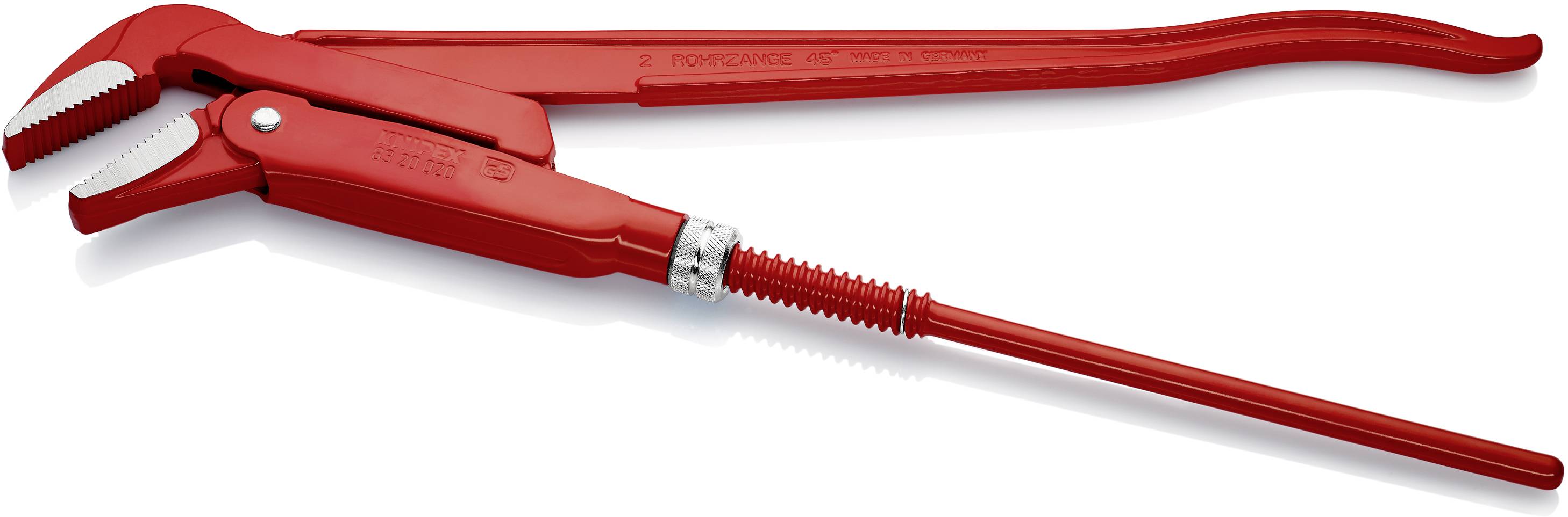 Трубний ключ кутовий Knipex 83 20 020, 2 дюйми, 45°