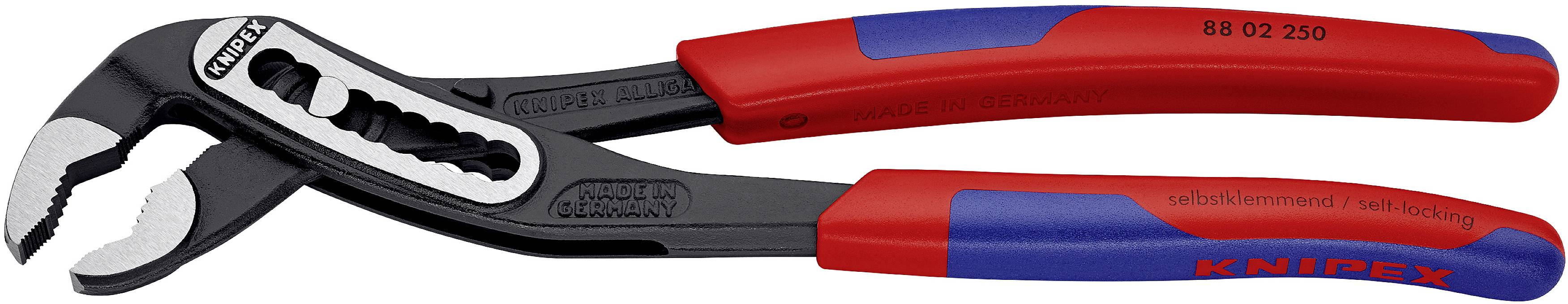 Плоскогубці для водяних насосів Knipex Alligator 88 02 250 250 мм