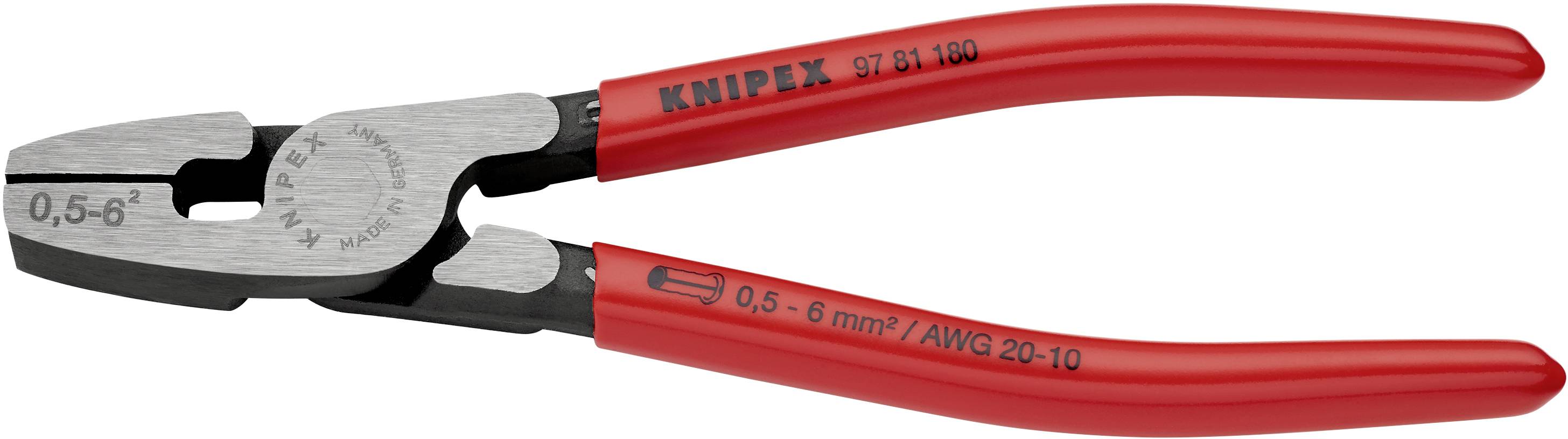 Knipex 97 81 180 97 81 180 щипці, від 0,5 до 6 мм²