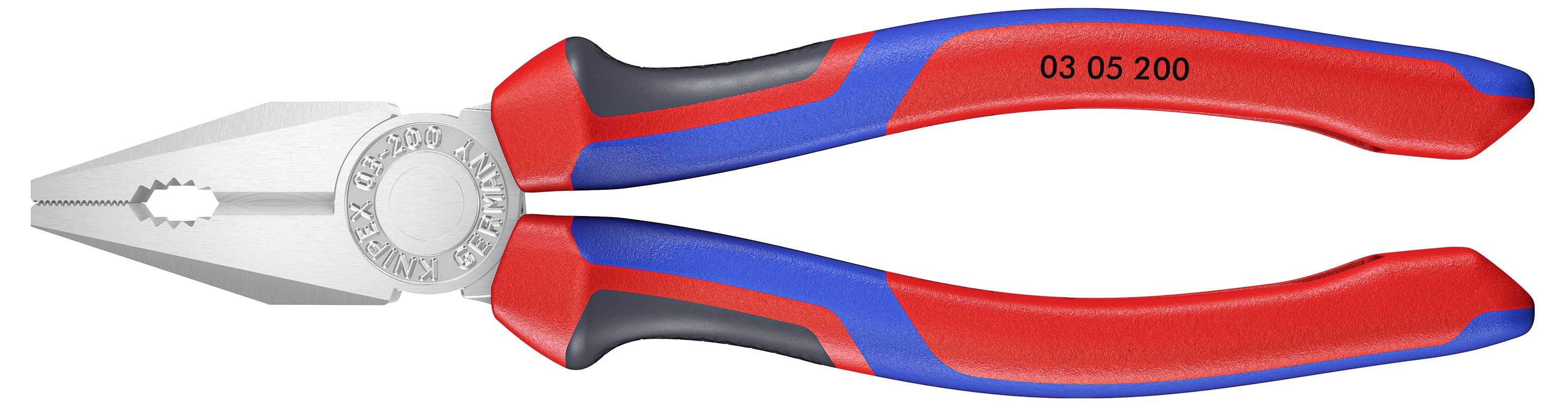 Плоскогубці Knipex 03 05 200 03 05 200, 200 мм, 60 HRC, для майстерні