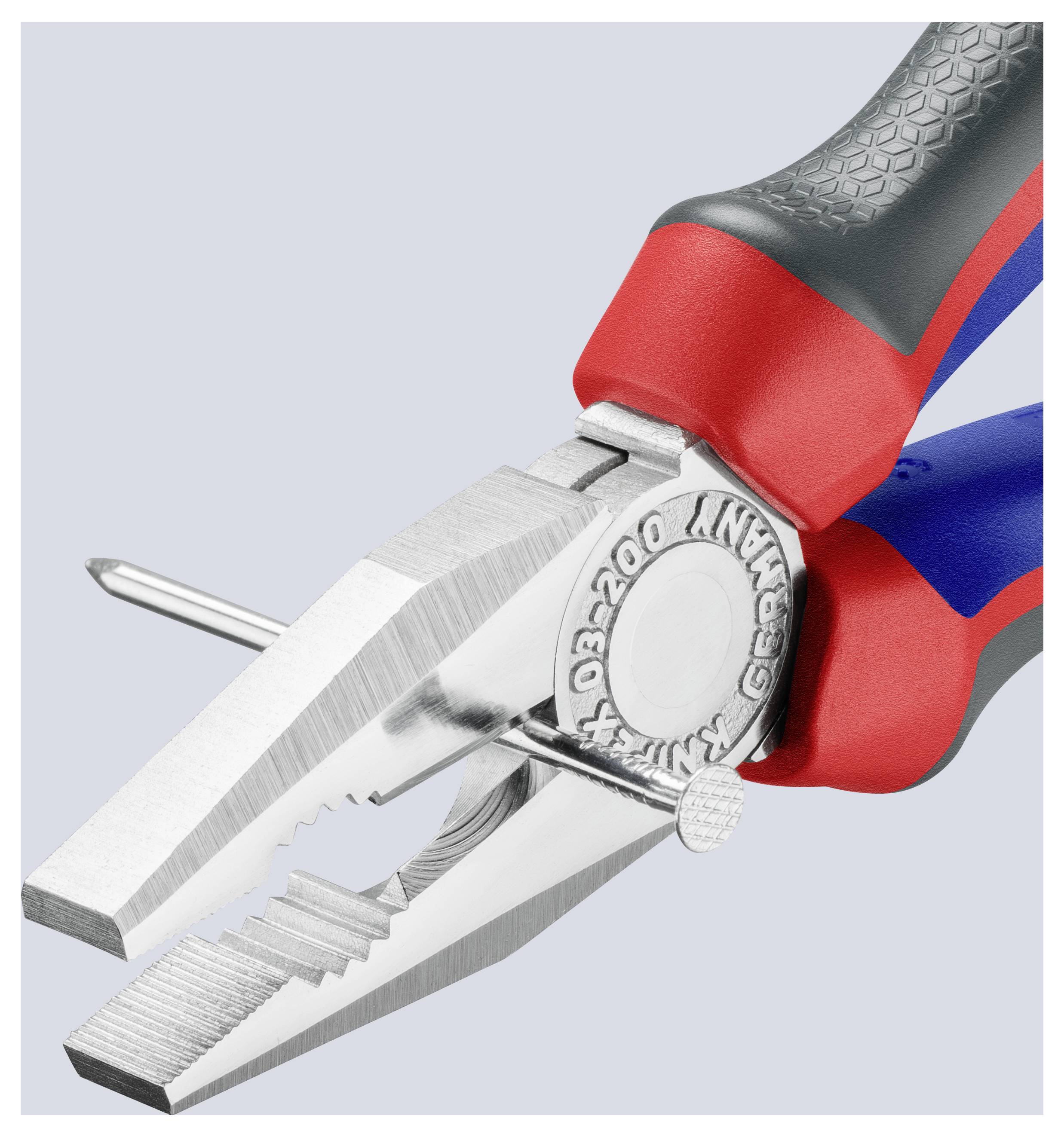 Плоскогубці Knipex 03 05 200 03 05 200, 200 мм, 60 HRC, для майстерні