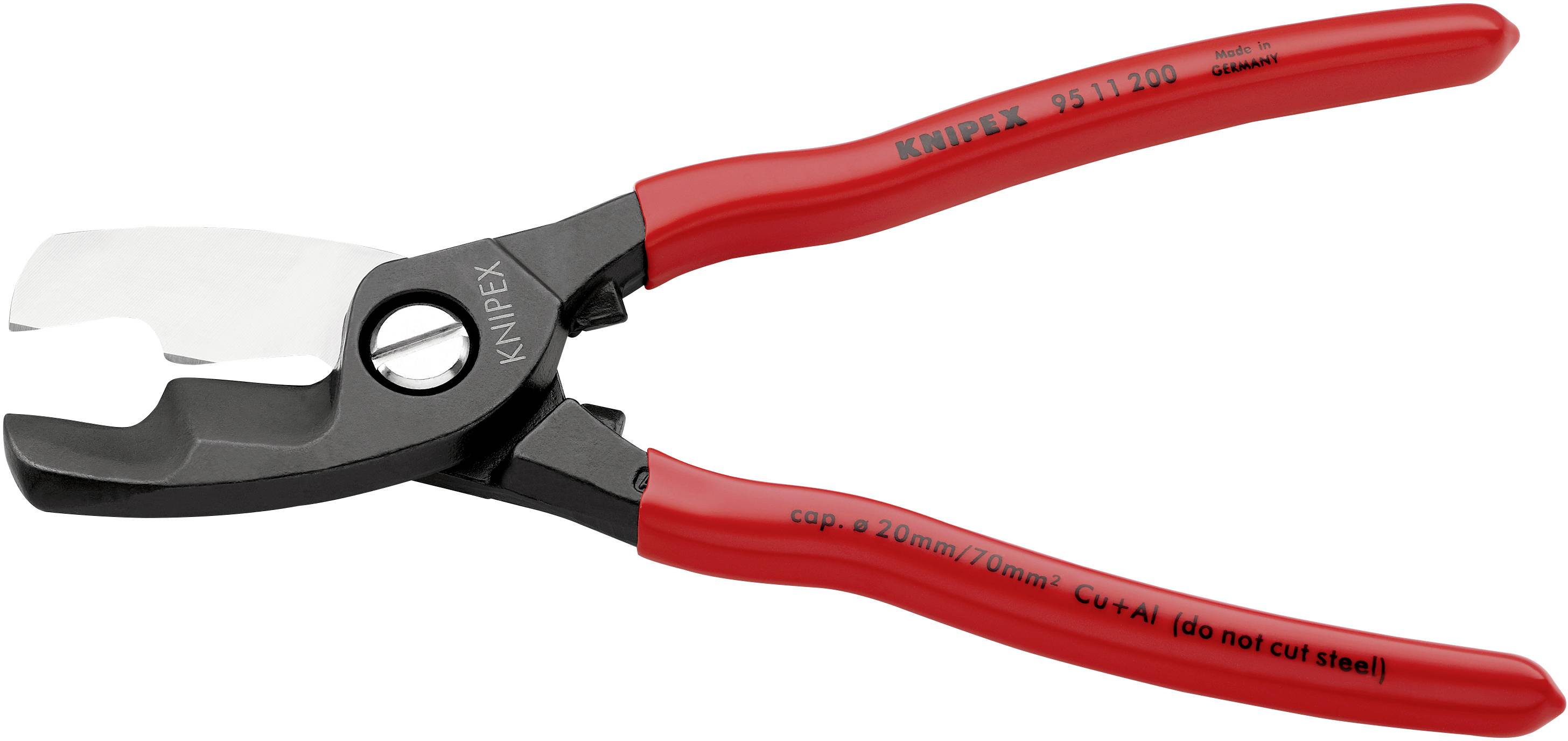 Кусачки для кабелю Knipex 95 11 200 95 11 200 200 мм