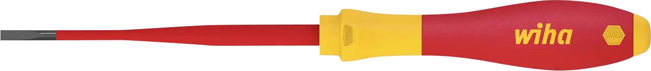 Шлицьова викрутка Wiha 3201 slimFix 35446 VDE Ширина леза: 3,5 мм Довжина наконечника: 100 мм