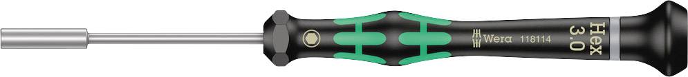 для електроніки та механіки, головка викрутки Wera 2069, розмір ключа: 3 мм