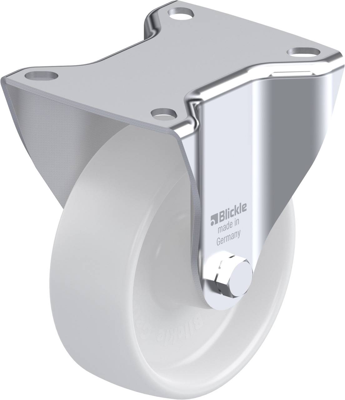 Фіксуюче колесо Blickle B-PO 100G, діаметр: 100 мм