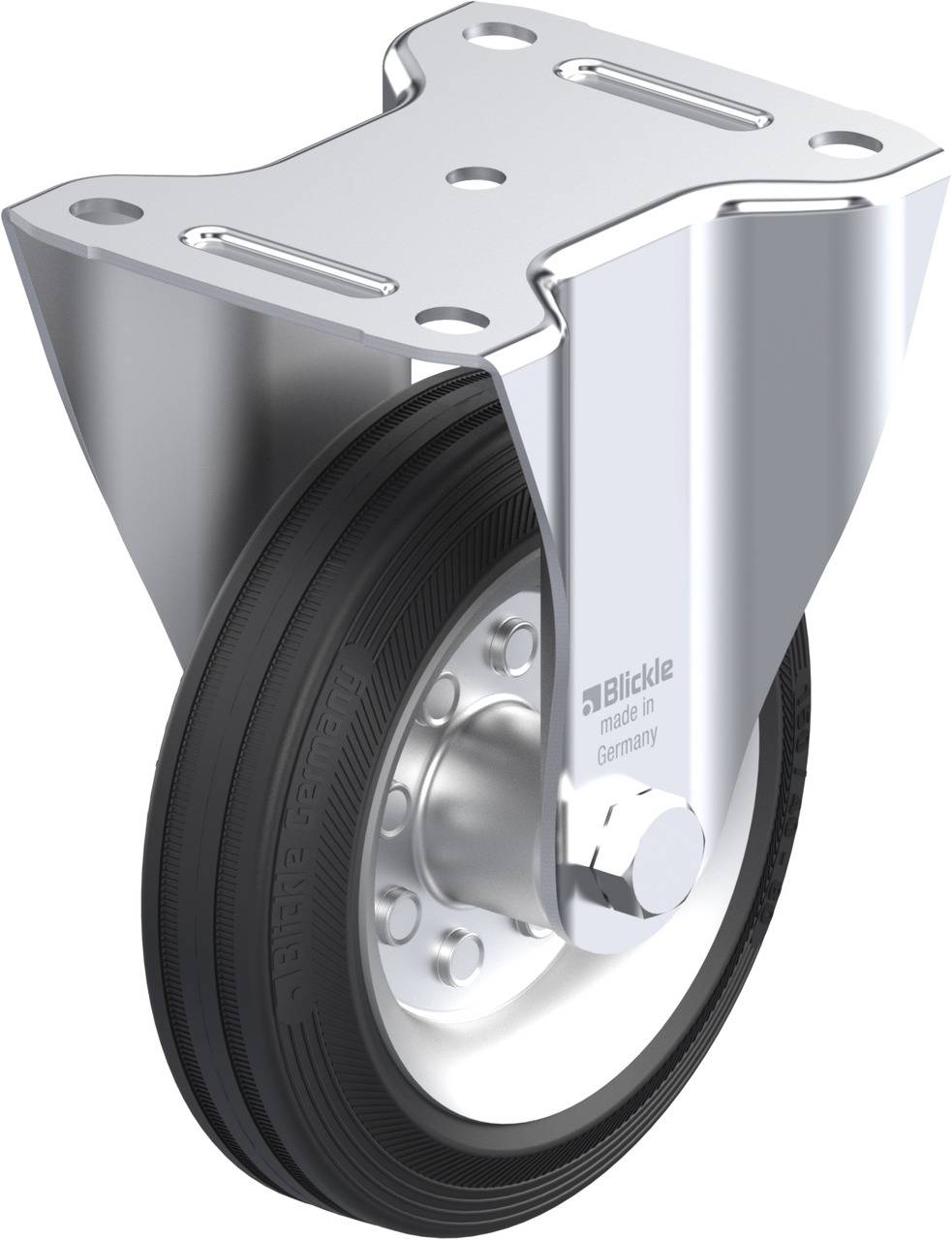 Фіксуюче колесо Blickle B-VE 150R, діаметр: 150 мм