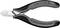 Szczypce boczne KNIPEX 77 02 115 ESD z ergonomicznymi uchwytami. Zaprojektowane do precyzyjnych prac. Odpowiednie do drutu miękkiego i twardego.