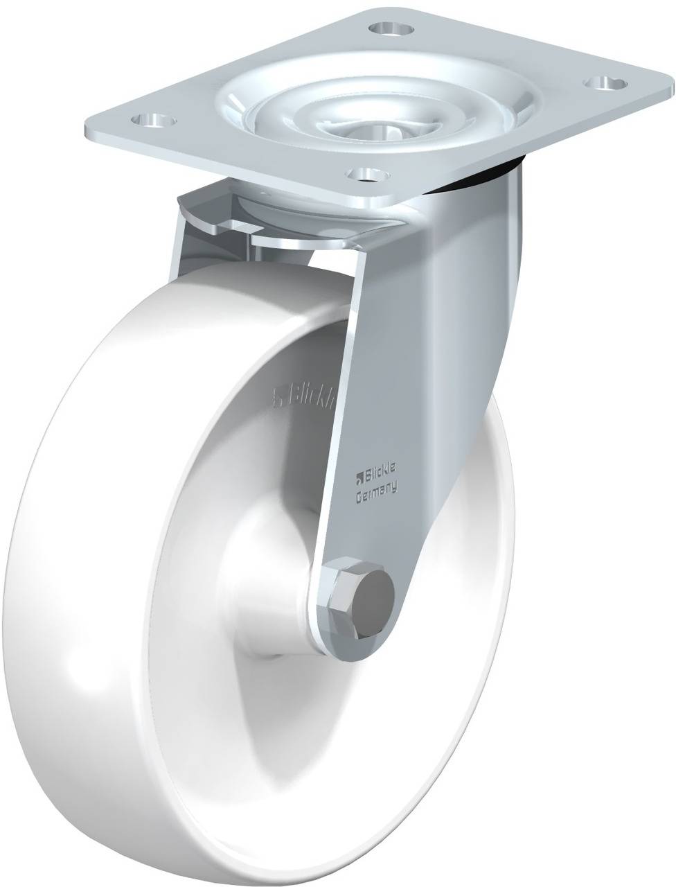 Фіксуюче колесо Blickle LE-PO 175G, діаметр: 175 мм, поворотне