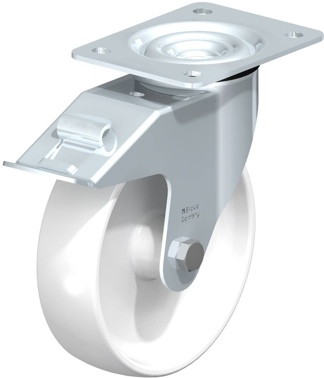 Коло Blickle LE-PO 175G-FI з фіксатором, діаметр: 175 мм, поворотний