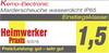 'Kemo-Electronic elektroniczny odstraszacz kun wodoodporny IP65, klasa podstawowa. Praktyka Majsterkowicza 6/2018. Stosunek ceny do jakości: dobry – bardzo dobry, Ocena: 1,5.'