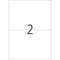 Liczba '2' napisana czarną czcionką, wyśrodkowana na białym tle.