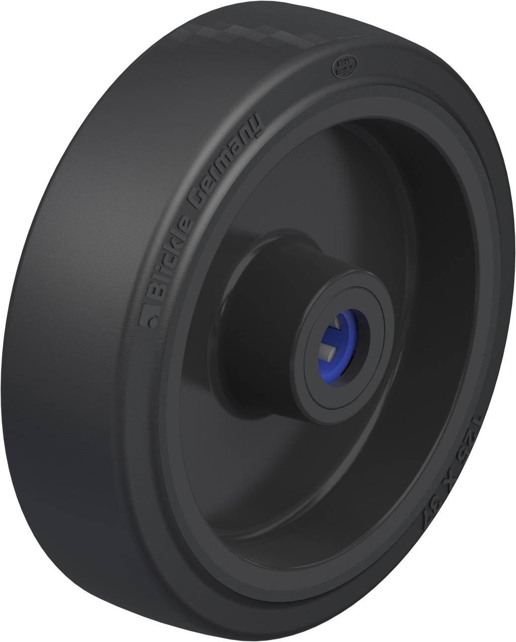 Колесо Blickle POEV 125/12R, гумове, діаметр: 125 мм