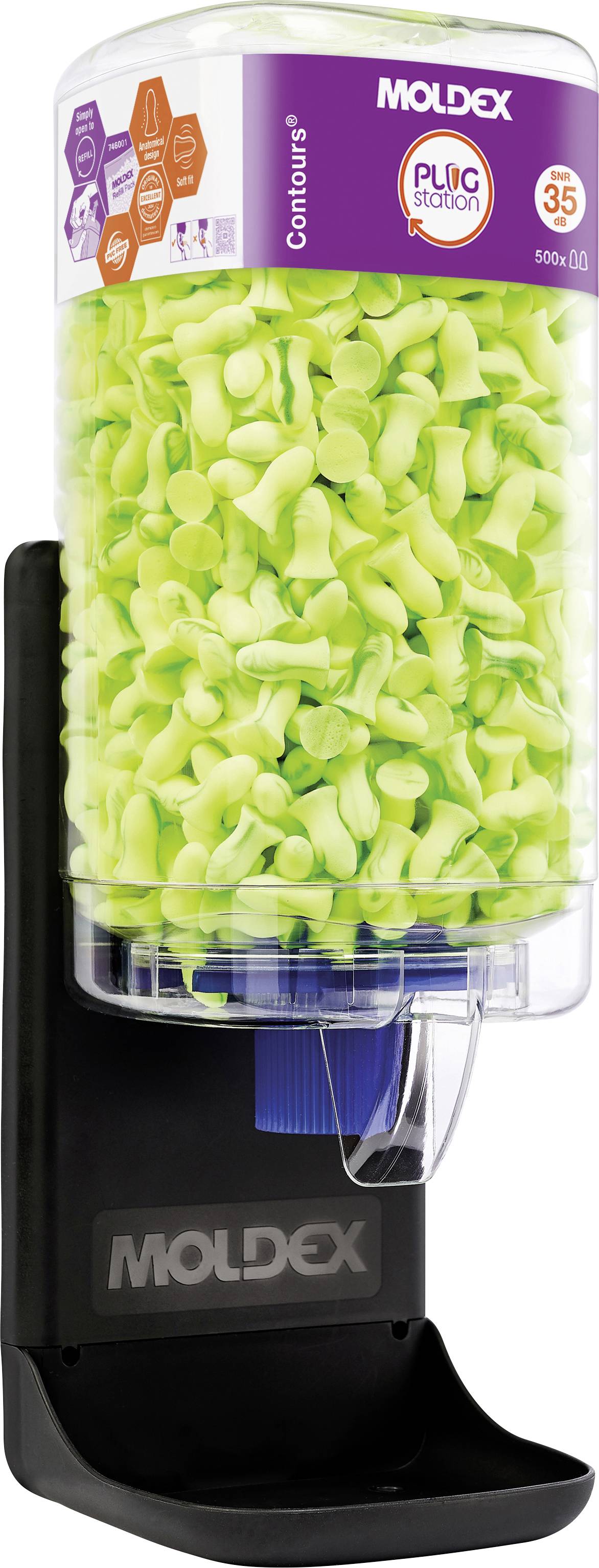 Диспенсер для одноразових прокладок Moldex 745001 Contours 35 dB 500 пар