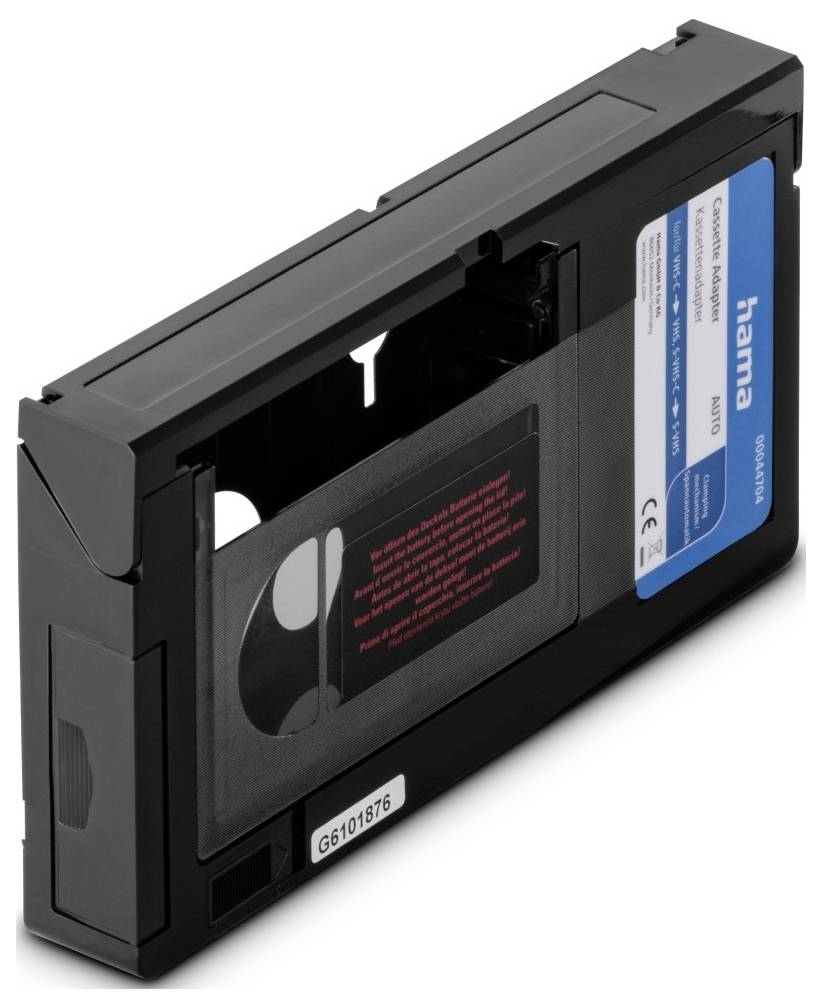 Адаптер для касет VHS-C / VHS, Hama 44704