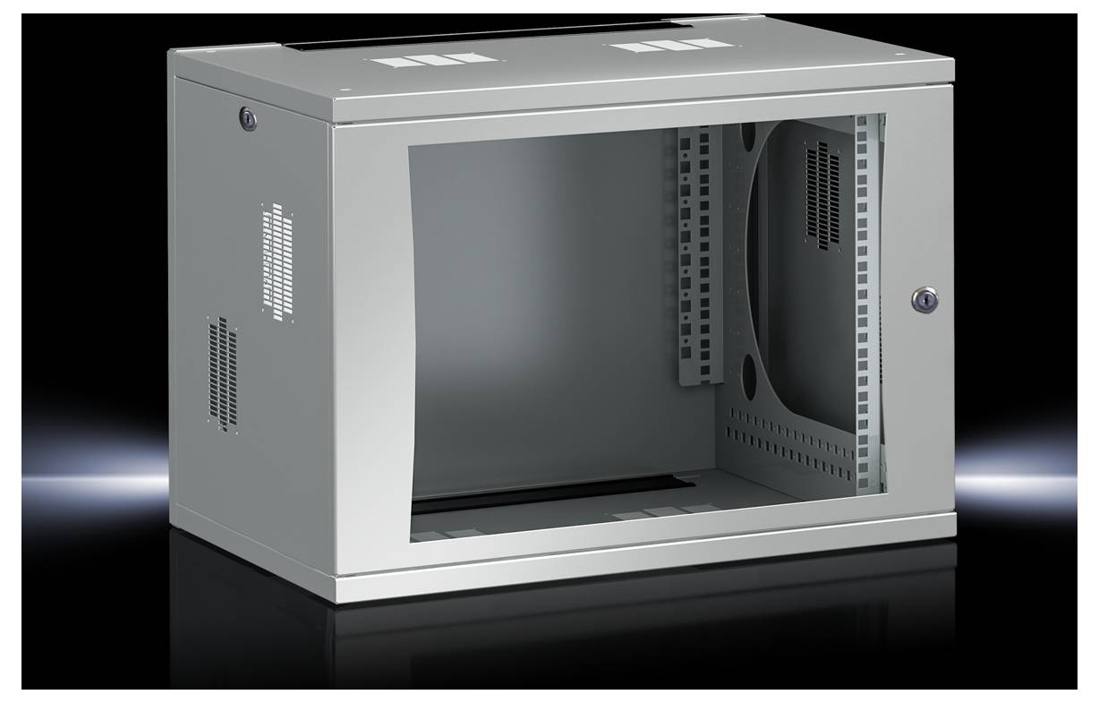 Rittal 7507.110 19-дюймова стійкова шафа (Ш x В x Г) 600 x 492 x 600 мм 9 U
