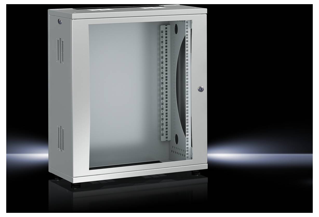 Rittal 7507.030 19-дюймова стійкова шафа (Ш x В x Г) 600 x 758 x 400 мм 15 U сіро-білий (RAL 7035) 30.000