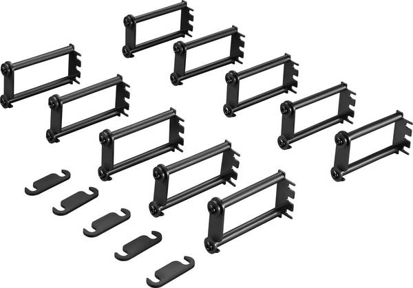 Rittal 7111.214 19 cal  Organizer do kabli  1 U    czarny