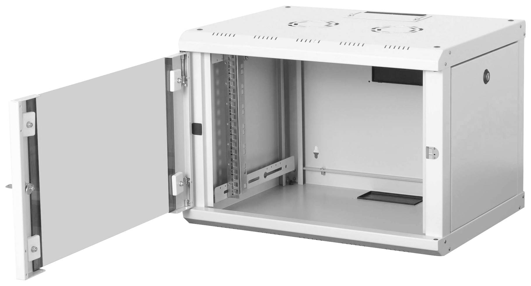 Digitus DN-19 07-U 19-дюймова настінна стійкова шафа (Ш x В x Г) 600 x 420 x 450 мм 7 U
