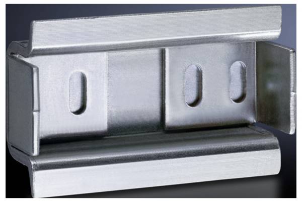 Rittal SV 9342.950 9342.950 Adapter OM szynie DIN perforowana blacha stalowa 5 szt.