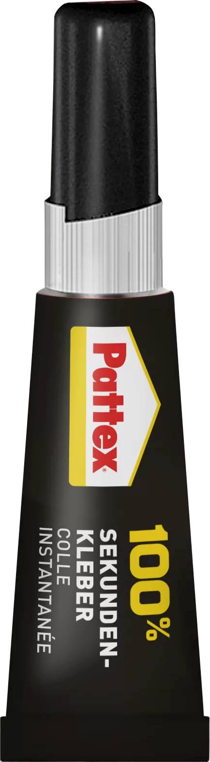 Klej błyskawiczny Pattex 100% P1SK3, 3 g-0