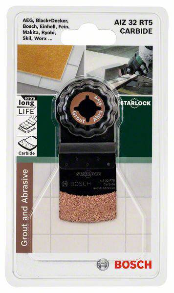 Лезо для багатофункціонального інструмента Bosch Accessories AIZ 32 RT 2609256C48 1 шт.