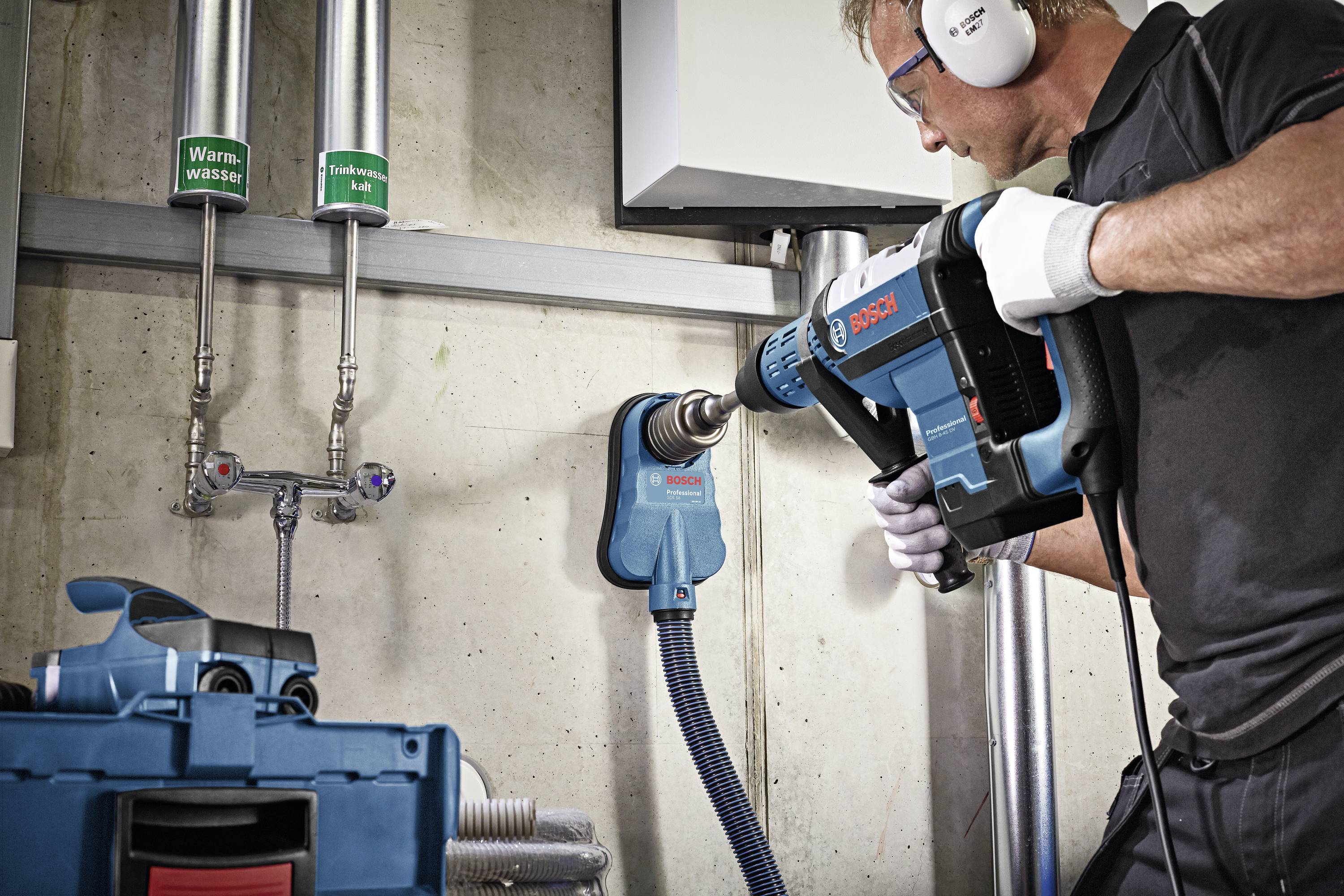 Bosch Professional 1600A001G7 GDE 68 1 шт.