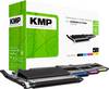 KMP Toner Zamiennik Samsung CLT-P406C, CLT-K406S, CLT-C406S, CLT-M406S, CLT-Y406S zamiennik Combi-Pack Czarny, Cyjan, Magenta, Żółty 1500 strony SA-T53V 3510,0005