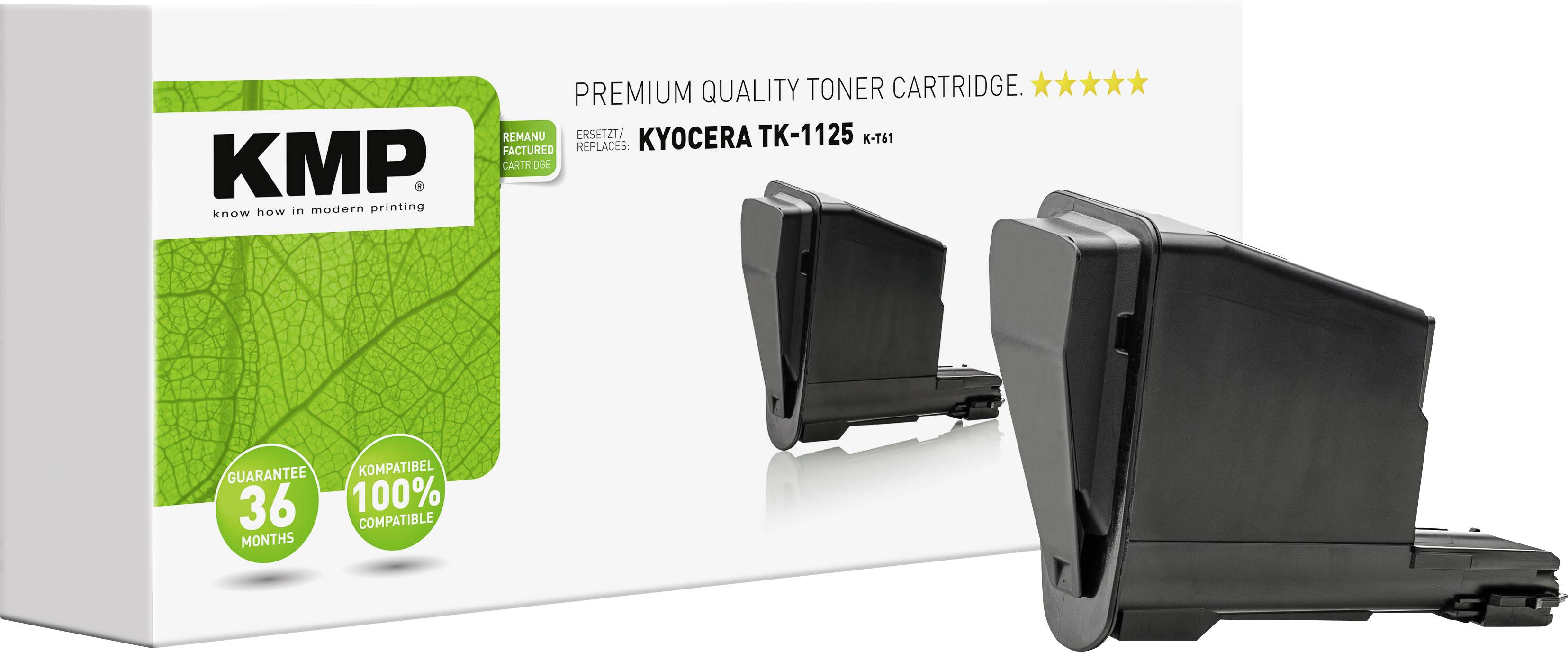 Тонер-картридж KMP Kyocera TK-1125 чорний 2500 сторінок K-T61 2824.0000