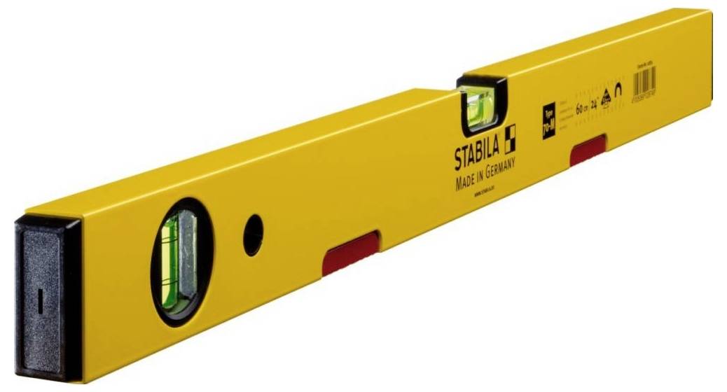 Рівень Stabila 70 м 2875, Довжина: 80 см, Точність нівелювання: 0,5 мм/м