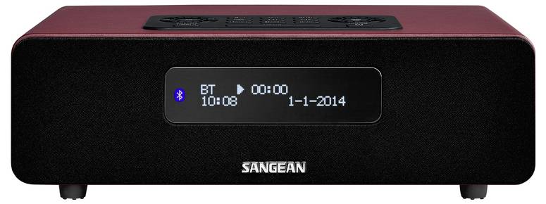 Н/Д DAB+, УКХ Sangean DDR-36 BT, червоний
