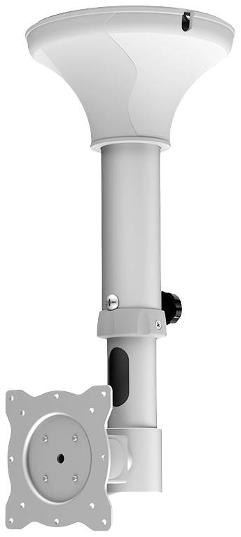 Стельове кріплення для телевізора, РК-дисплея Neomounts FPMA-C025SILVER, максимальне навантаження: 12 кг, 25,4 см (10 дюймів) - 76