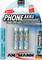 'Trzy akumulatorki NiMH AAA o pojemności 800 mAh, pakowane jako baterie wymienne do telefonów DECT. Dwa lata gwarancji.'