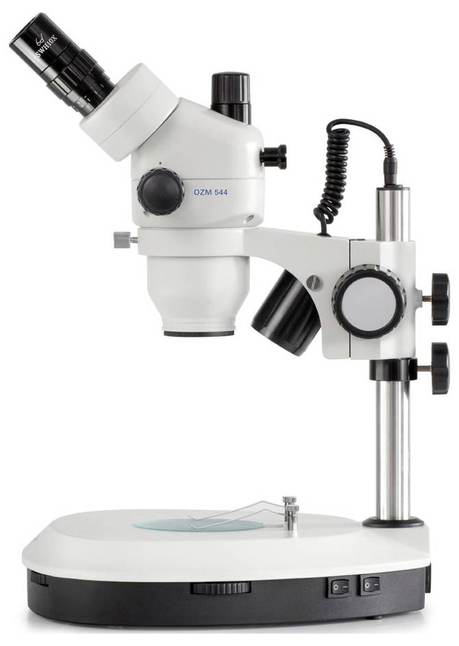 Kern OZM 544 OZM 544 Тринокулярний стереомікроскоп із зумом 45x, прохідне світло, відбите світло