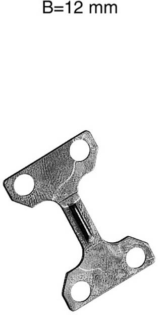 Несуча пластина Fein 31309121002 Підходить для інструментів марки (для роботи з листовим металом) Fein 1 шт.