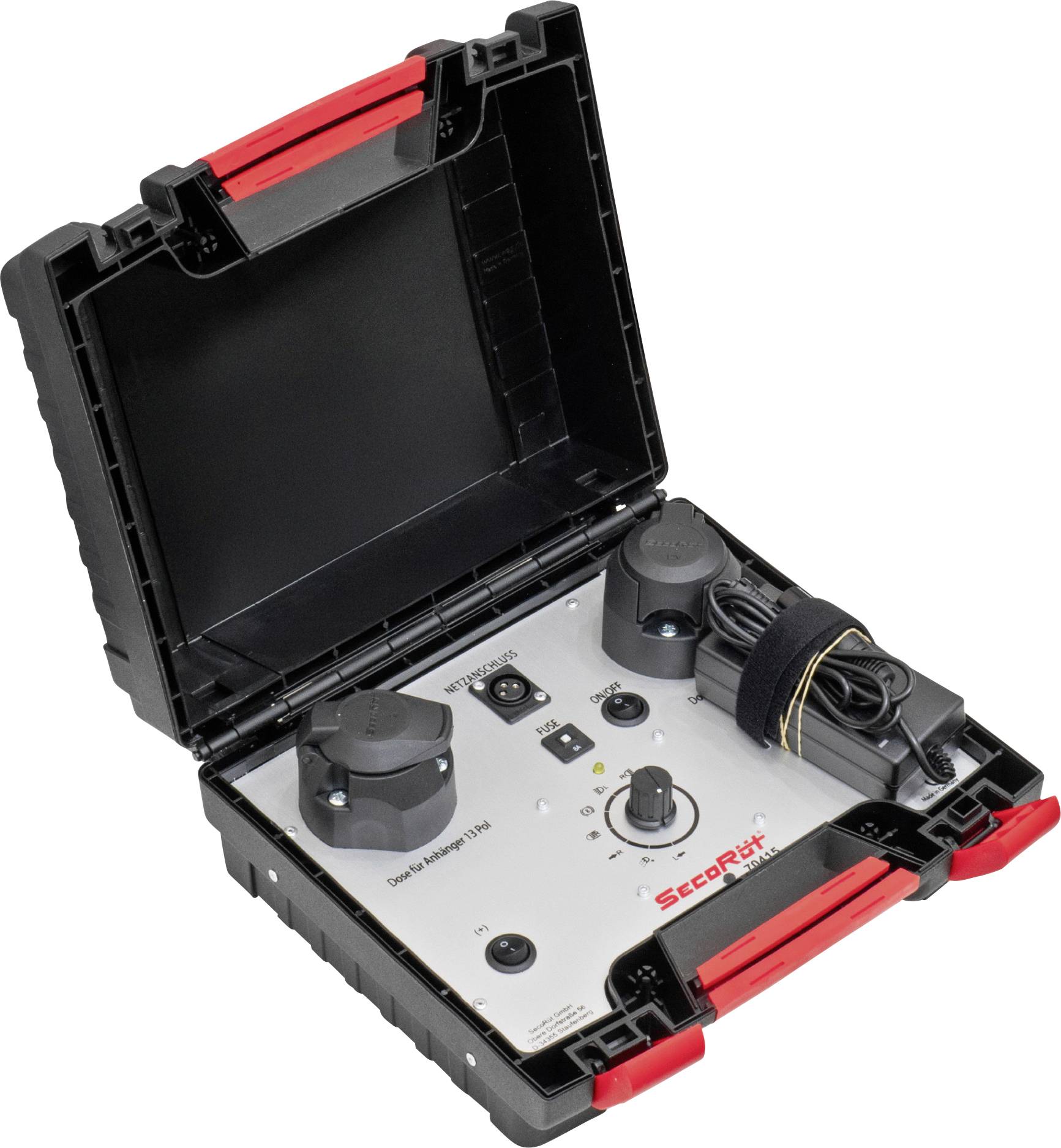 Кейс для аналізу причепів SecoRüt 70415 12V
