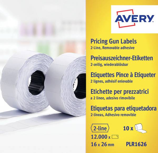 Etykiety cenowe Avery-Zweckform PLR1626
