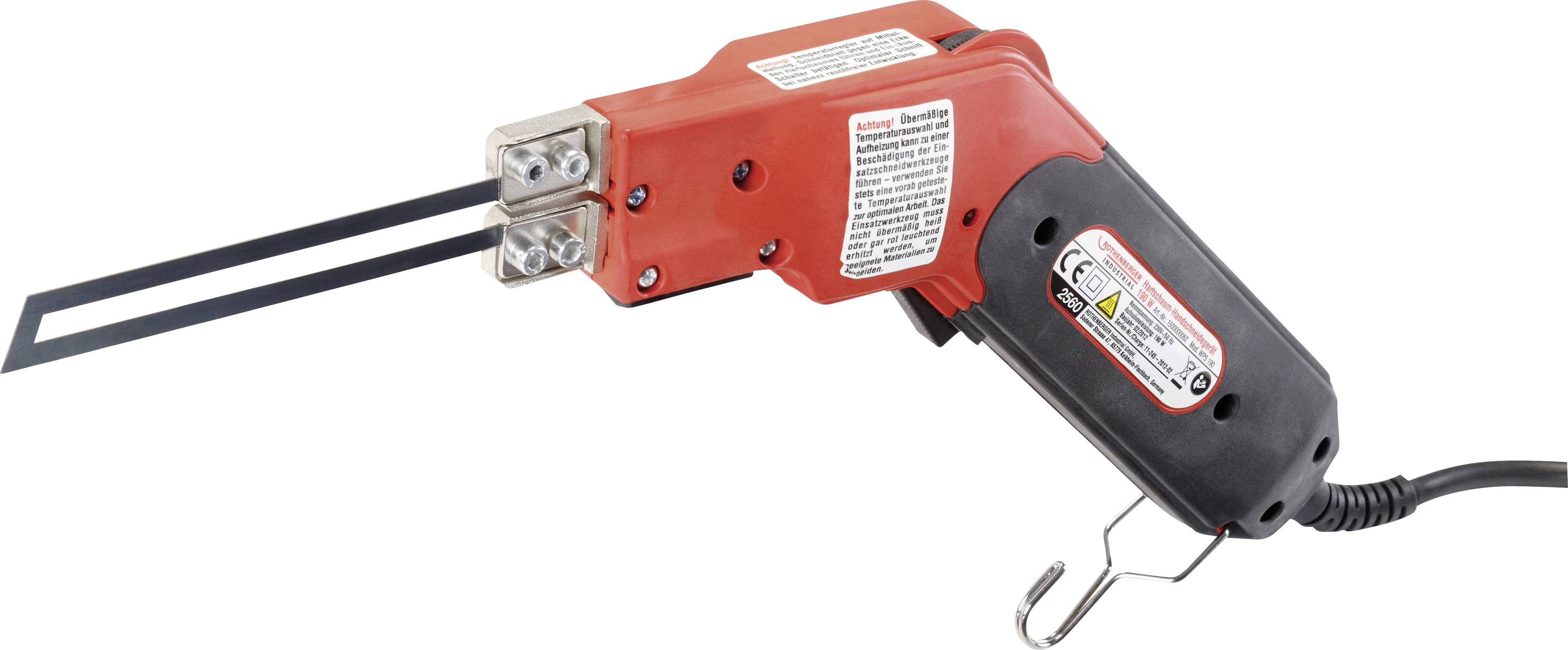 Різак для пінопласту Rothenberger Industrial neu 1500000062, 190 Вт