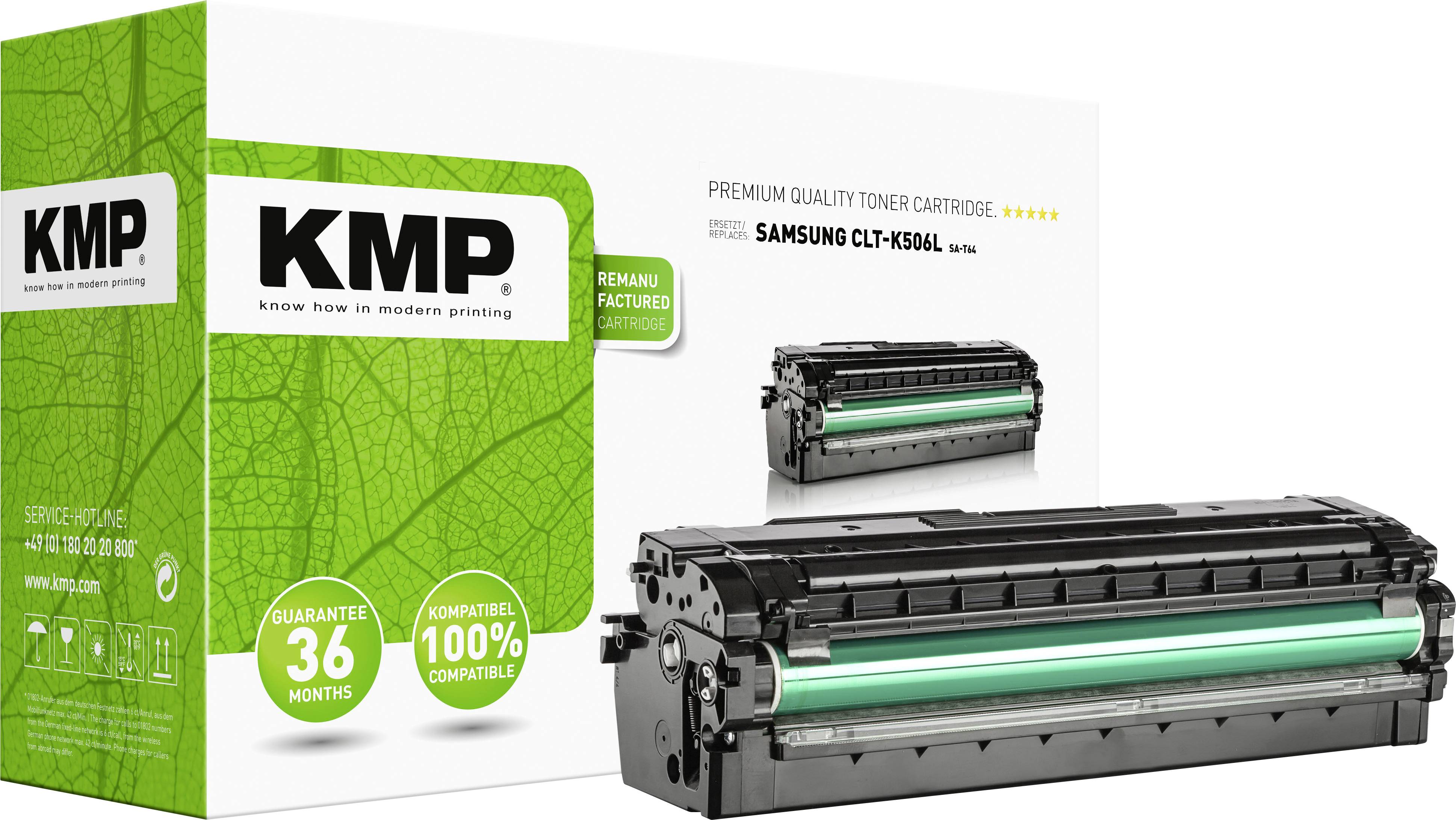 KMP Toner Replacement Samsung CLT-K506L replacement Black 6000 pages SA-T64 3513,3000