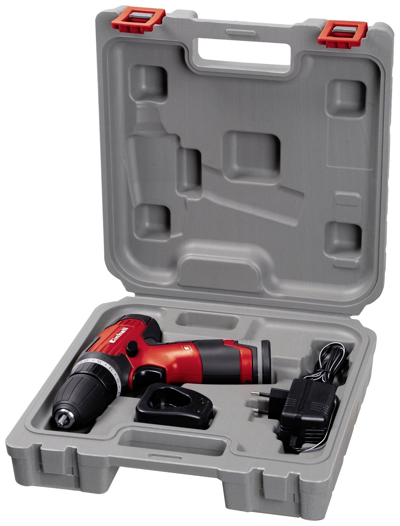 Акумуляторний дриль-шуруповерт Einhell TH-CD 12-2 Li 4513660 12 В 1,3 Аг з кейсом, з акумулятором