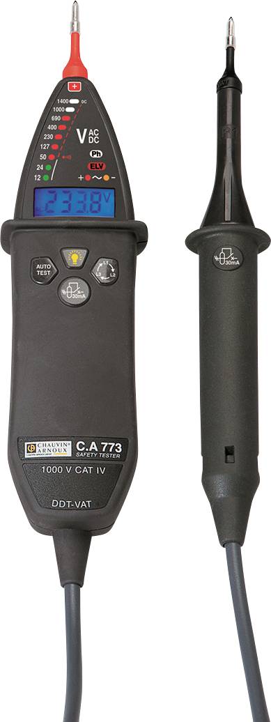 Двополюсний тестер напруги Chauvin Arnoux C.A 773 CAT IV 1000 В