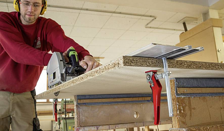 Затискач для столу Bessey GTR16S6H GTRH 160/60 сталевий, довжина виробу: 210 мм